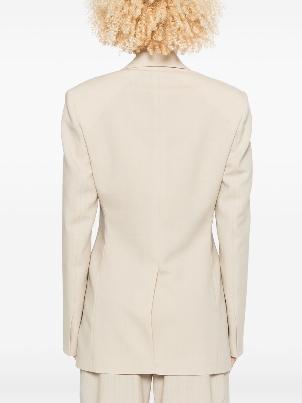 wool blazer - 4