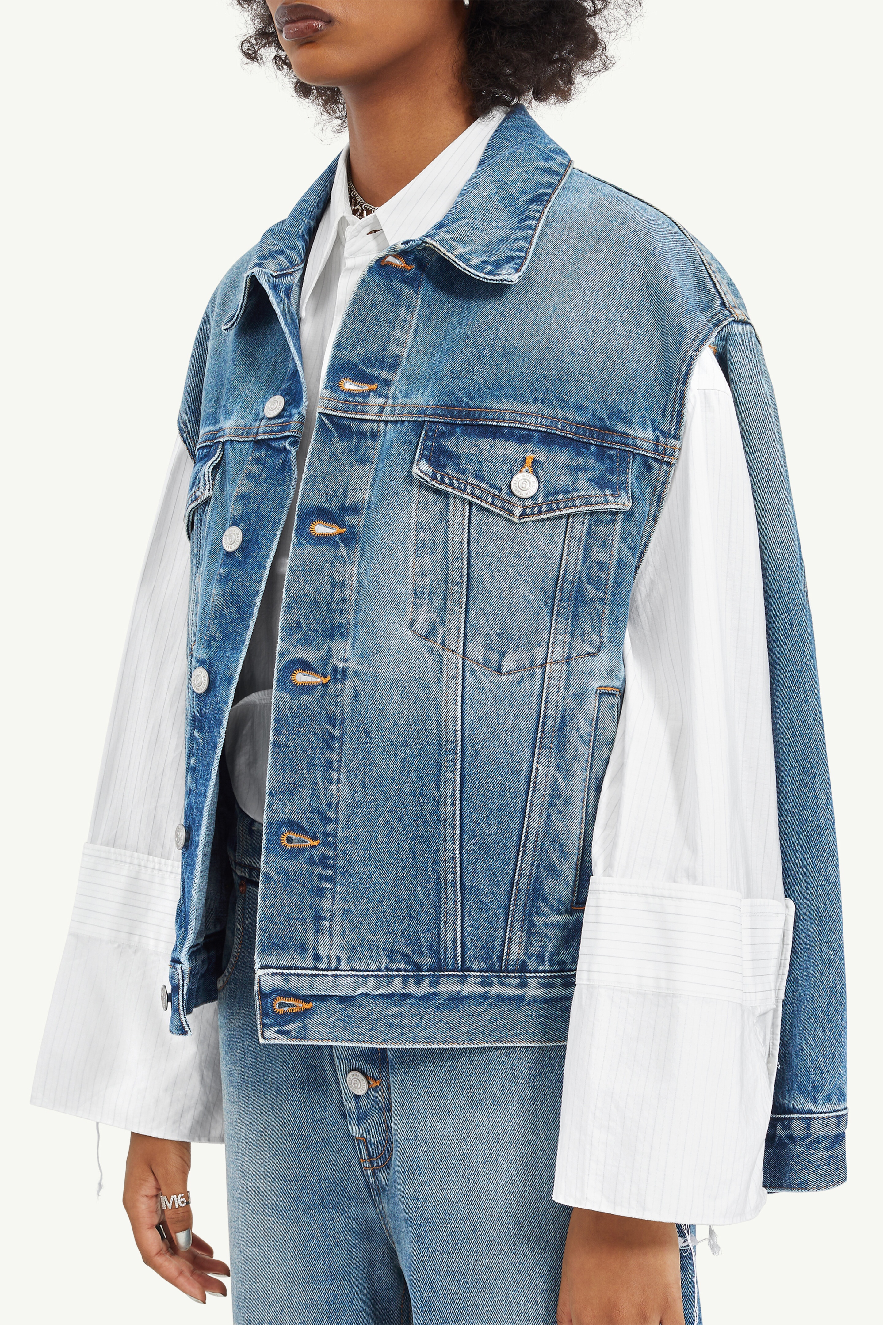 Blue Denim Jacket - 5