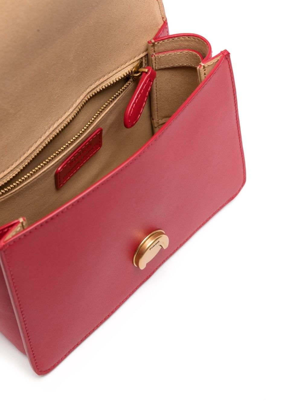 mini Love leather tote bag - 5