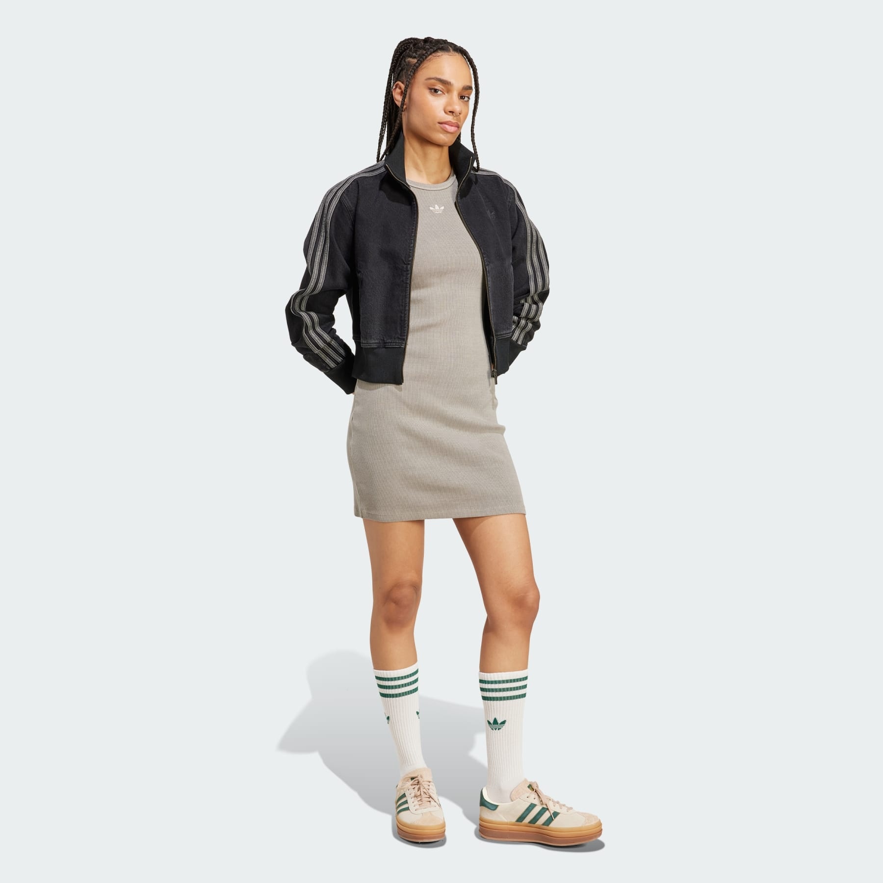 Essentials Rib Tank Dress Washed - 4