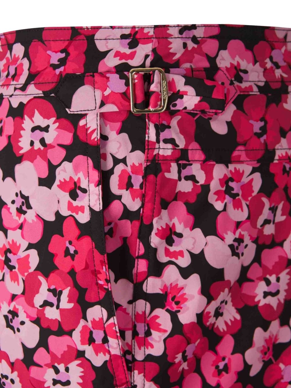 floral-print swim shorts - 4