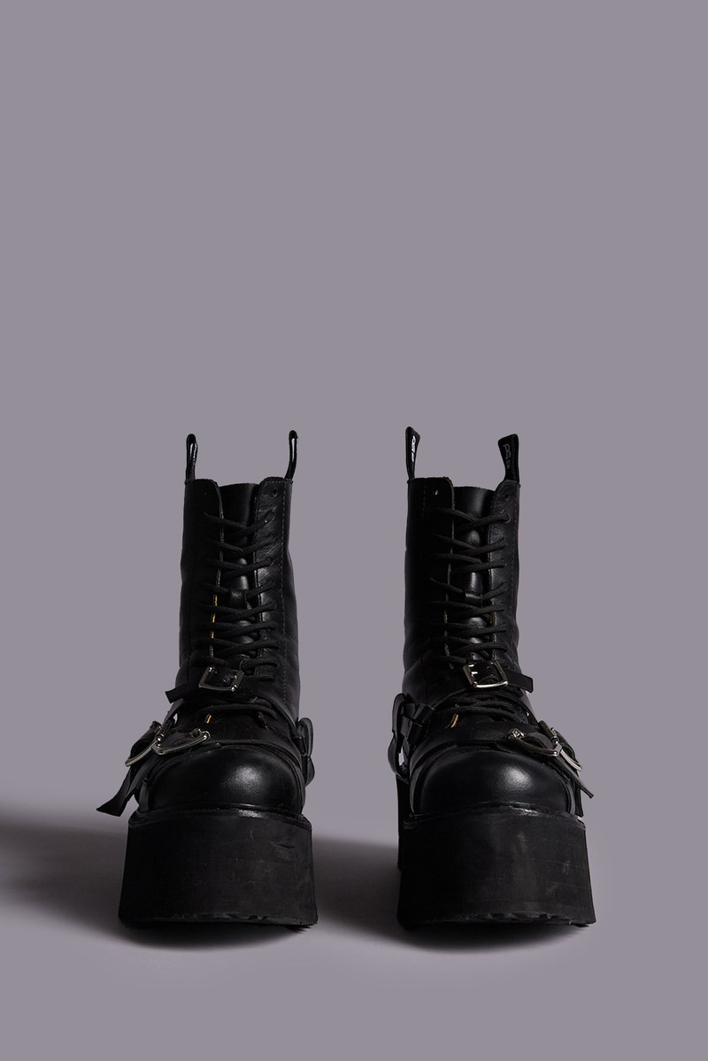 R13 STRAPPED DOUBLE STACK BOOT outlook