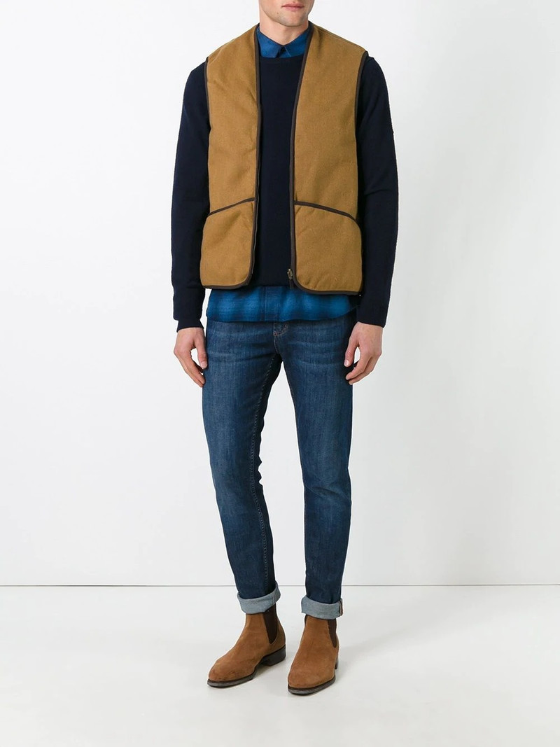 Barbour knitted gilet outlook