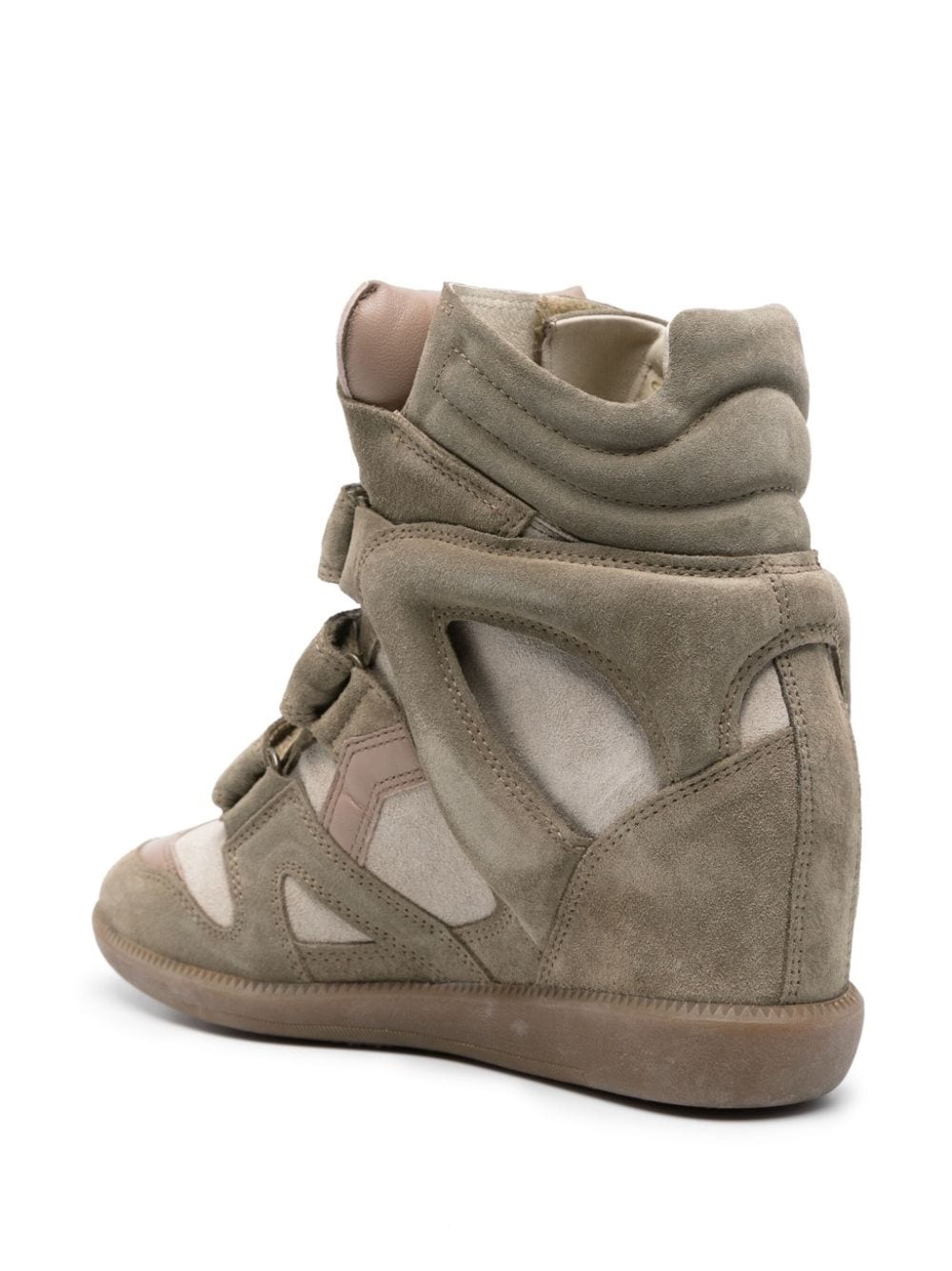 Bekett 80mm suede sneakers - 3
