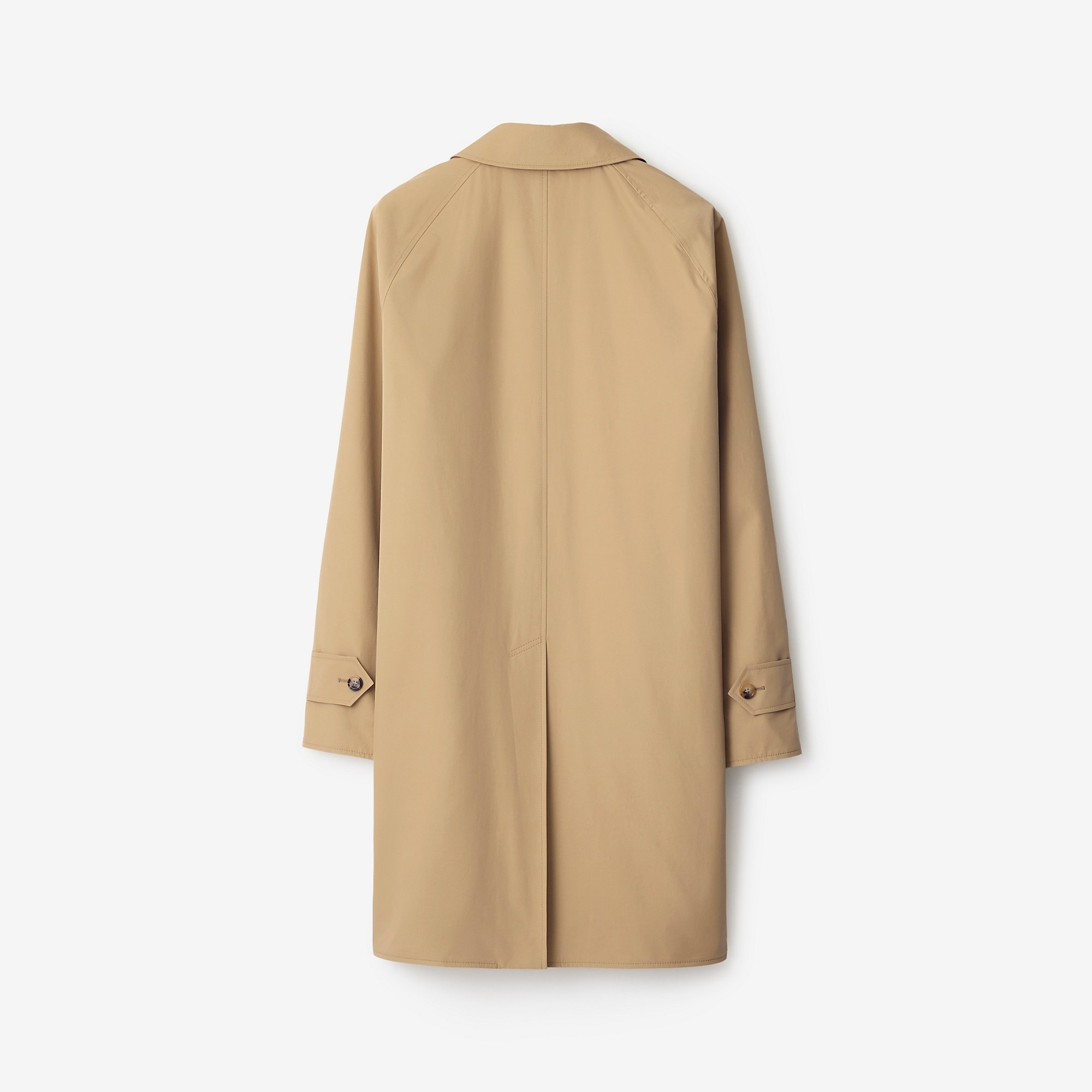 Burberry Long Reversible Gabardine Car Coat REVERSIBLE