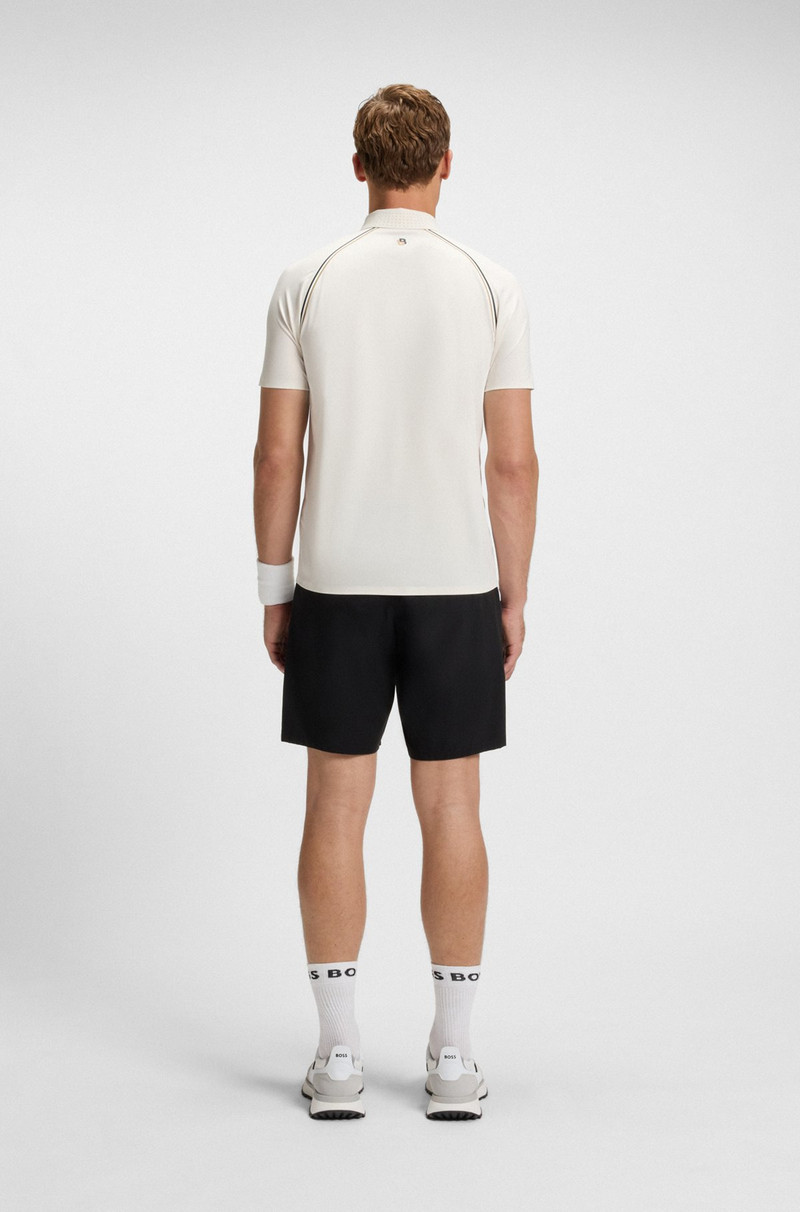 ACTIVE SIGNATURE-STRIPE POLO SHIRT WITH ODOUR CONTROL 5