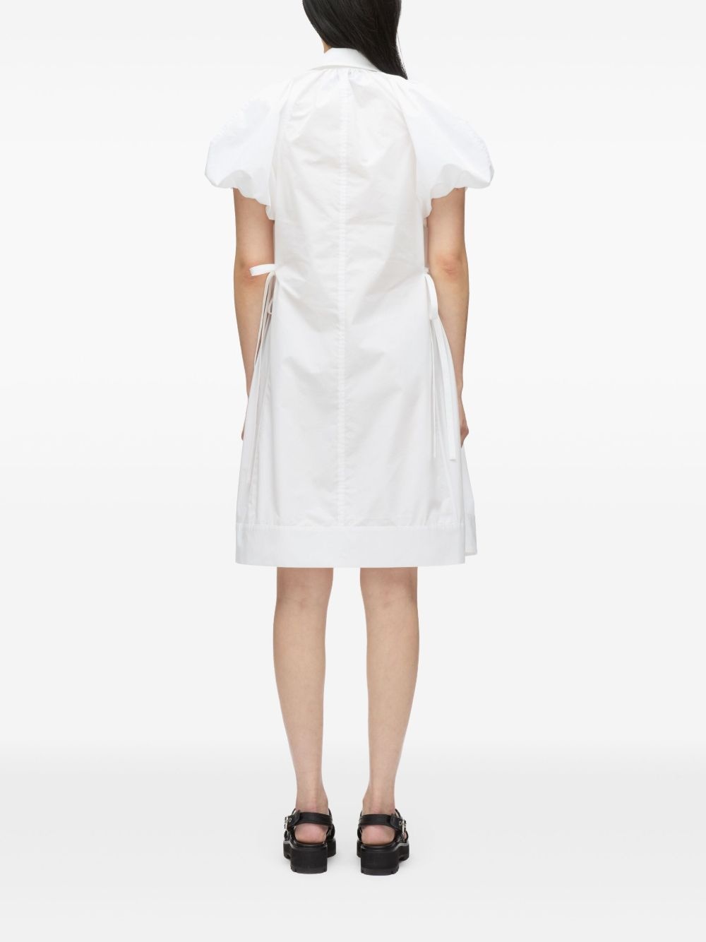 poplin midi dress - 4