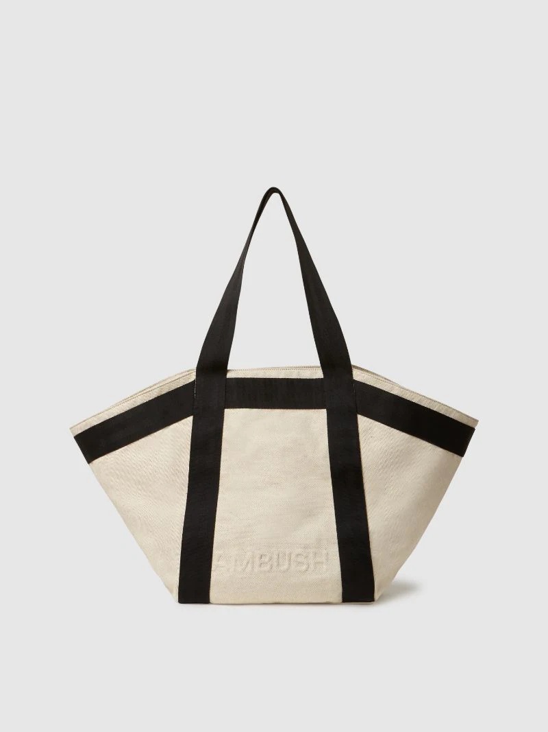 EMBOSS LOGO MEDIUM TOTE - 1
