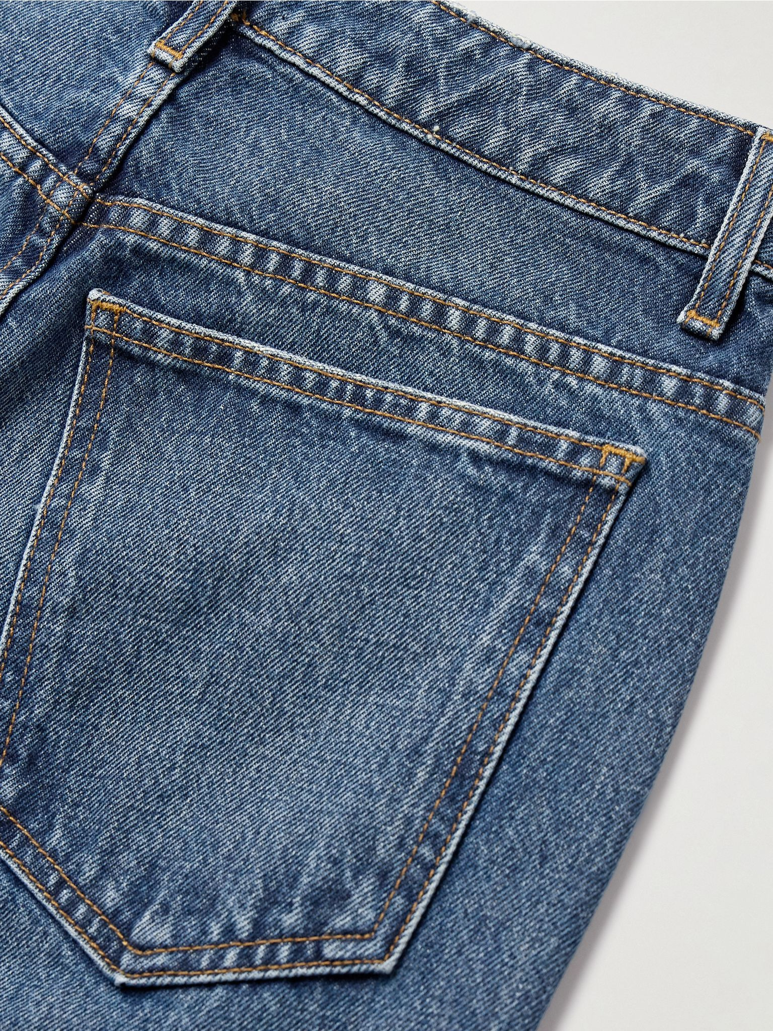 Abigail high-rise straight-leg jeans Light denim - 4
