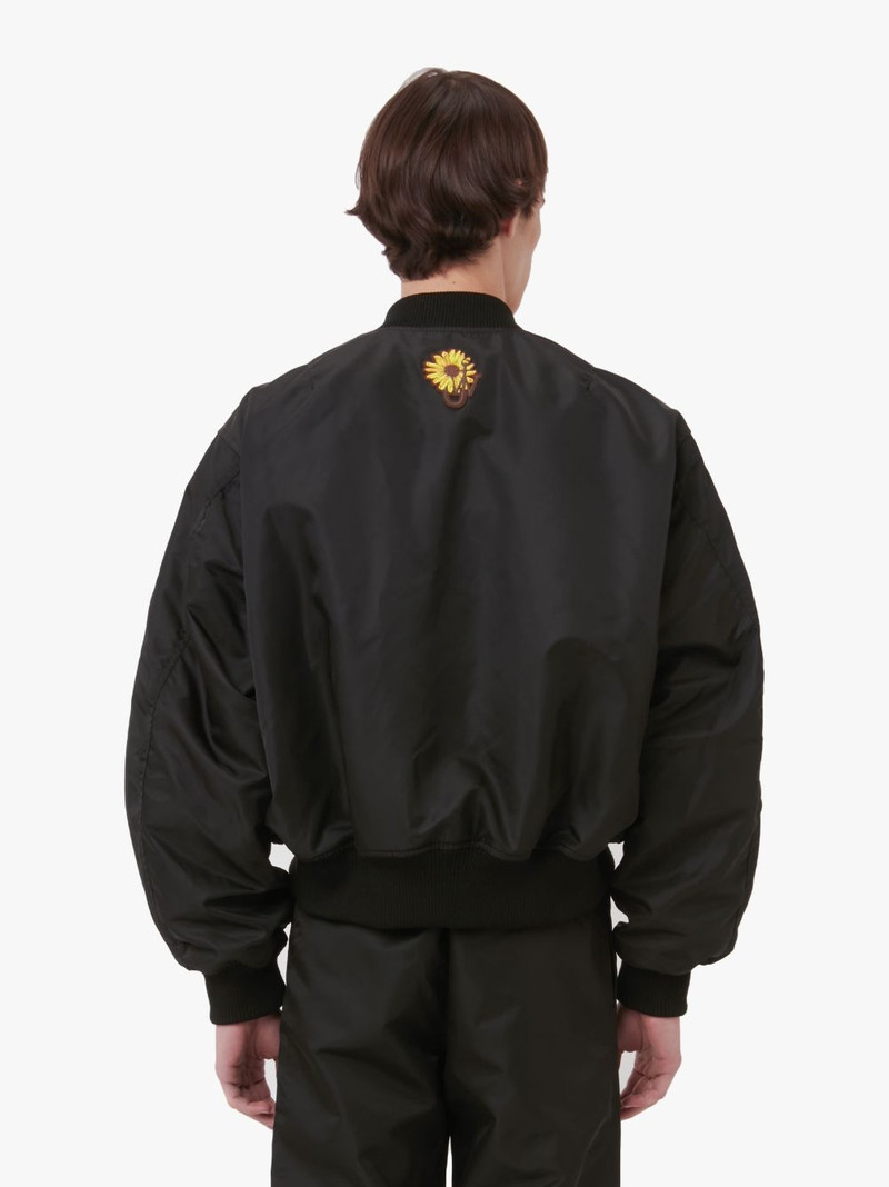 CURVED HEM BOMBER JACKET 3