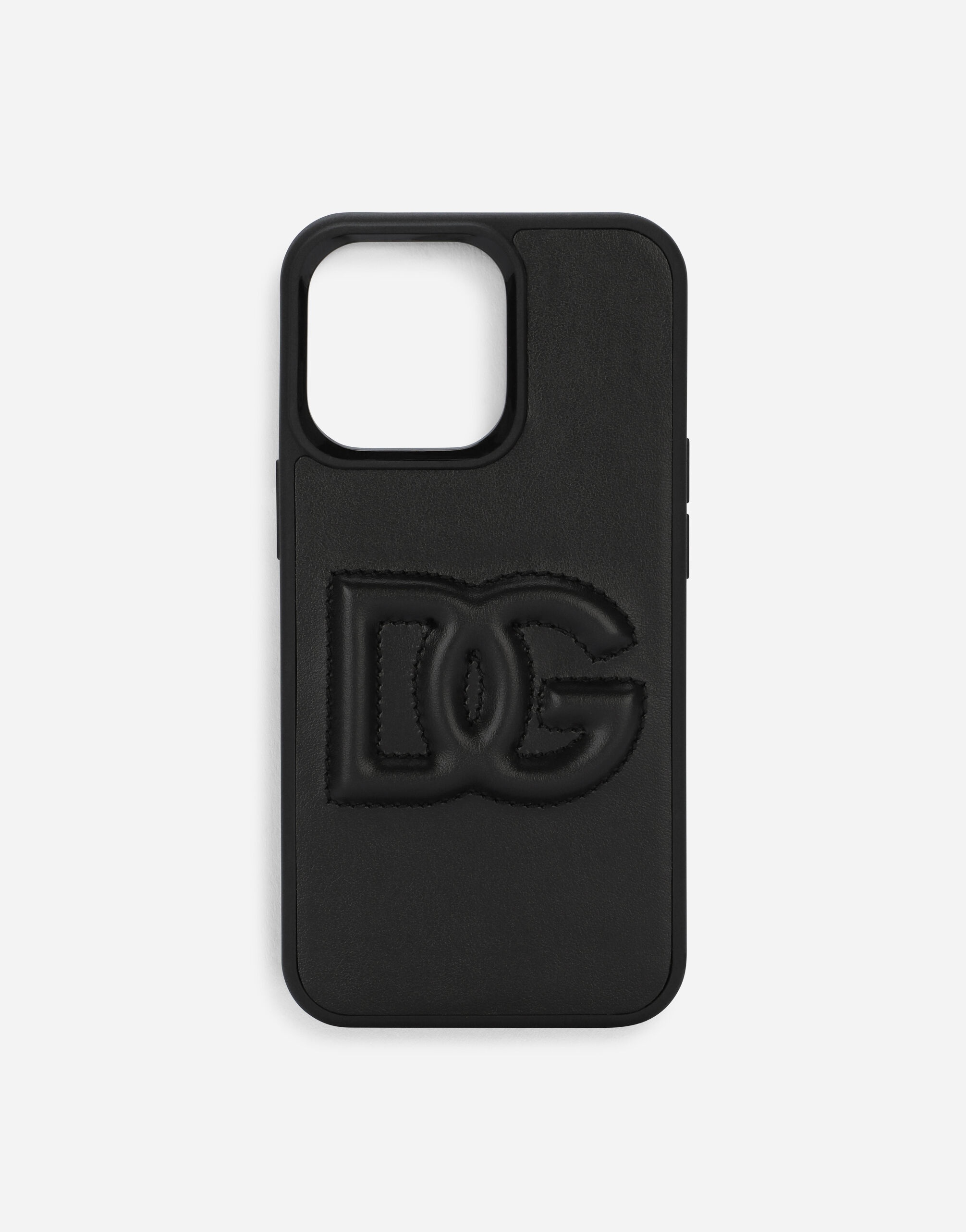 Calfskin DG Logo iPhone 13 Pro cover - 1