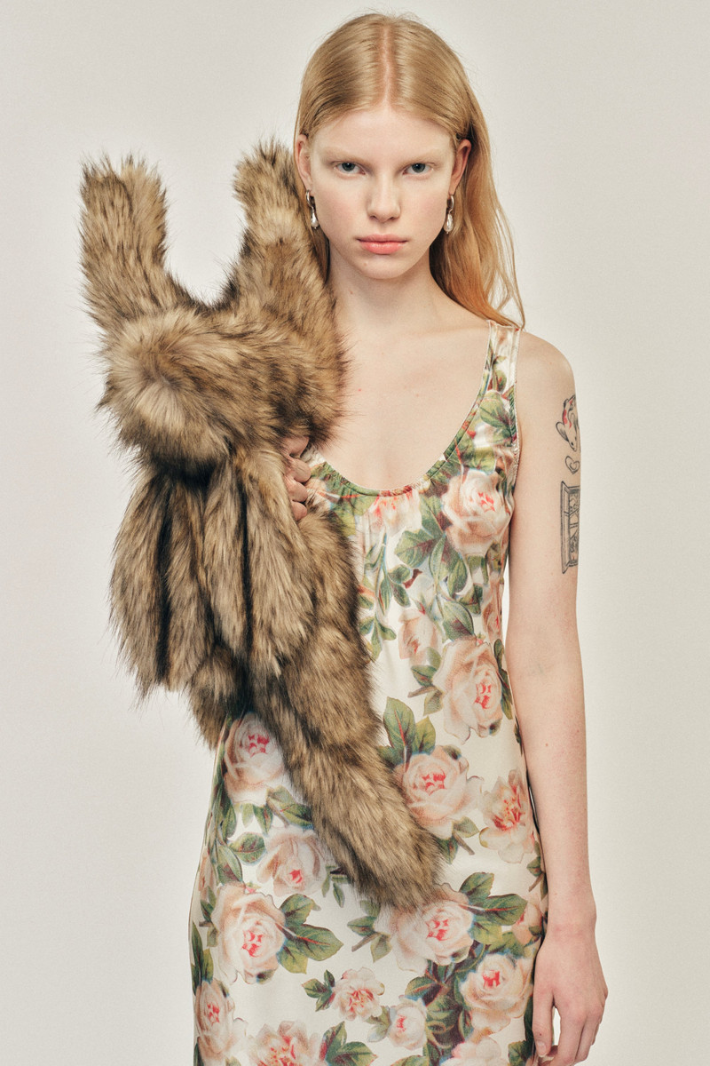 Faux Fur Hare Crossbody Bag 4