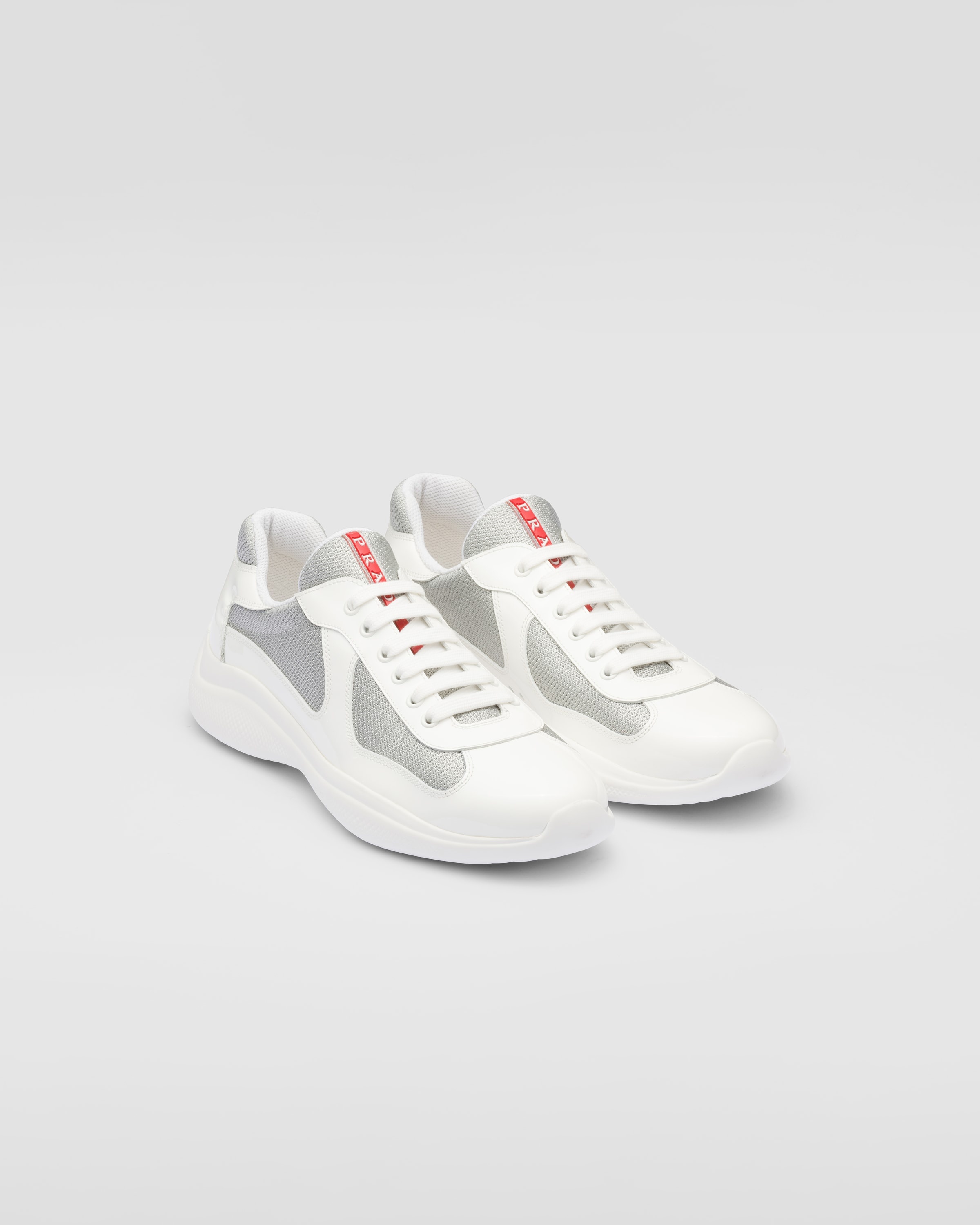【日本入手困難】Prada America’s Cup strap sneakers Prada America's Cup touch-strap Sneakers | Black | FARFETCH