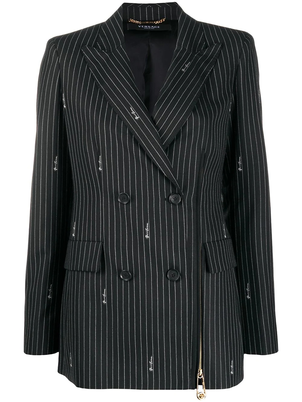 GV Signature pinstripe blazer - 1