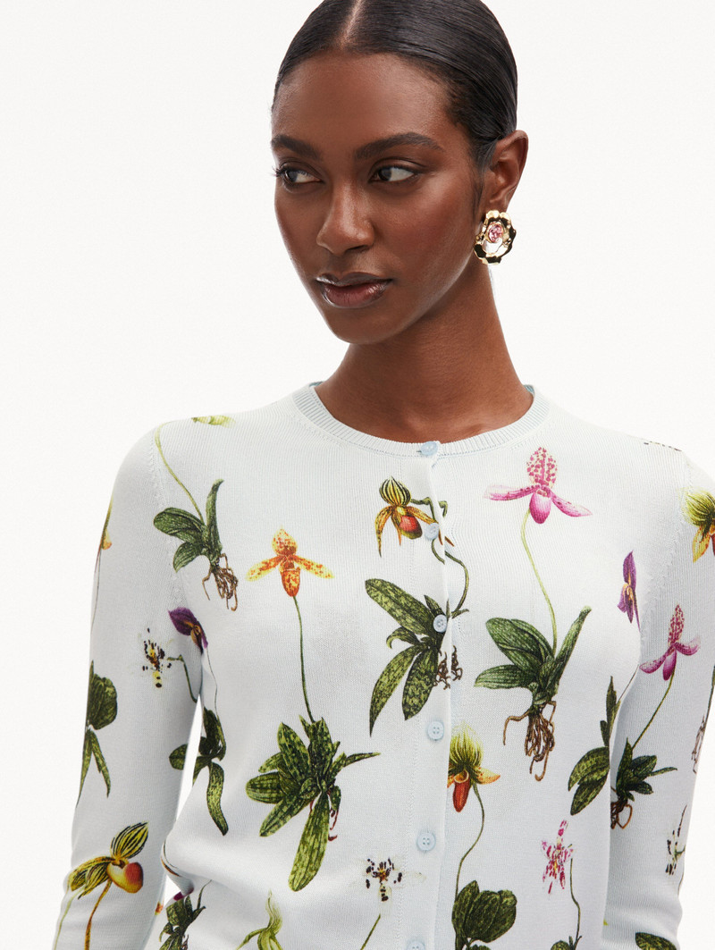 ORCHID PRINTED CARDIGAN 6