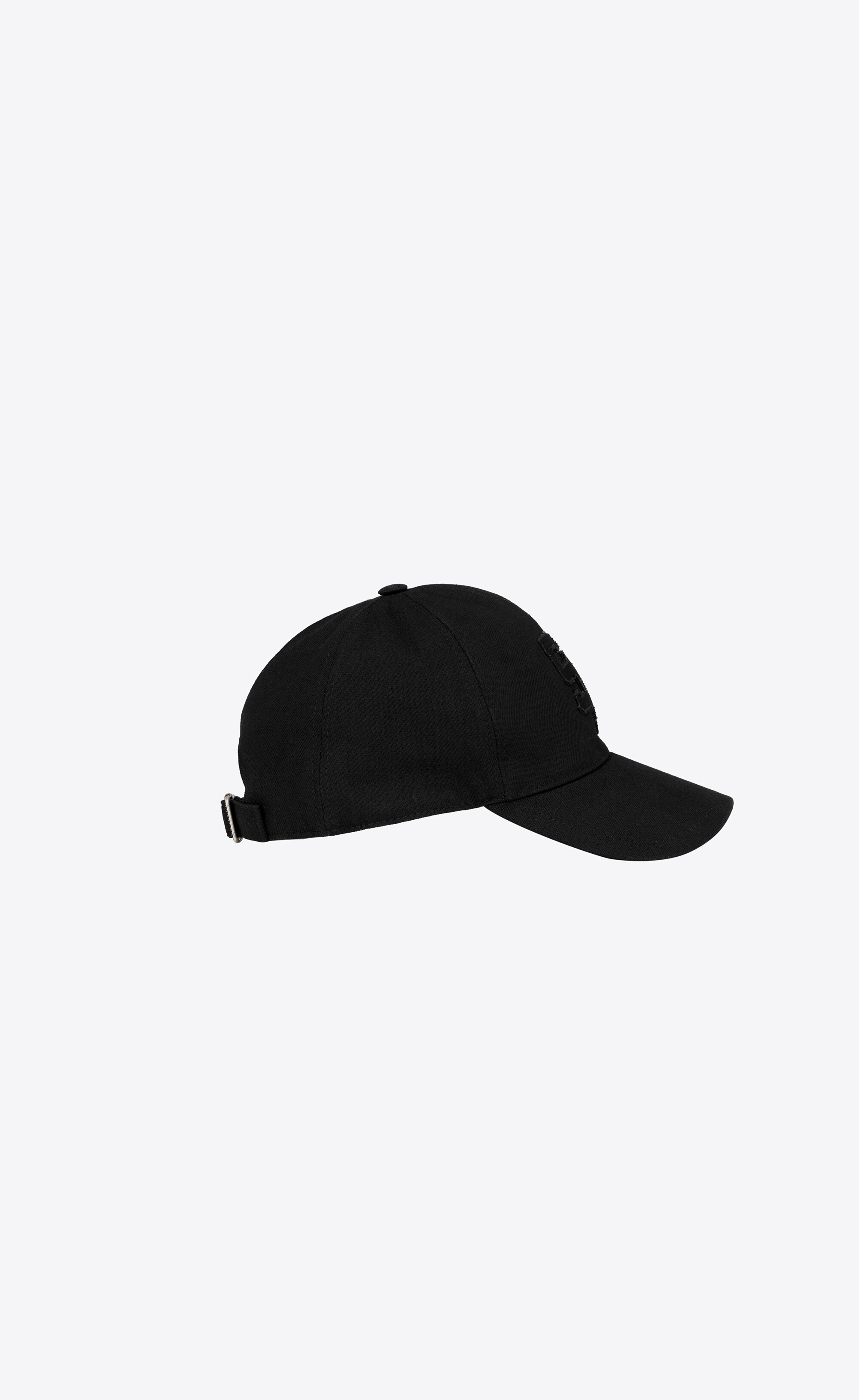 sl baseball cap in cotton canvas - 2