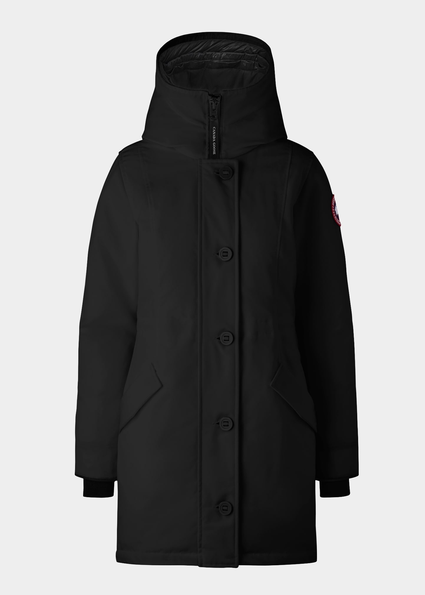 Rossclair Button-Front Parka - 1