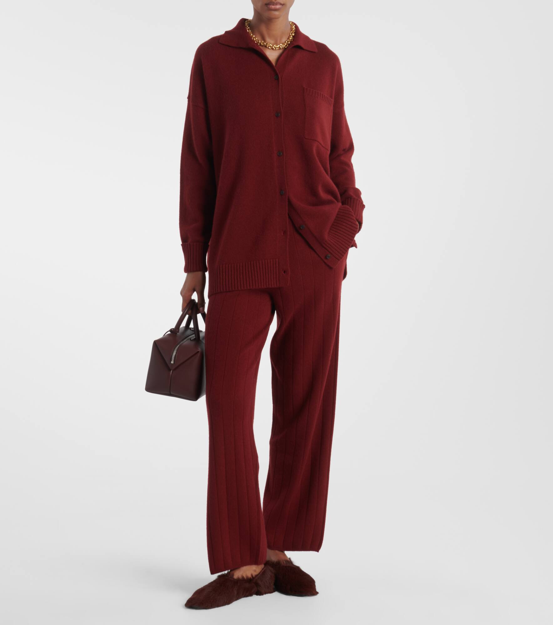 Bull oversized cashmere cardigan - 2