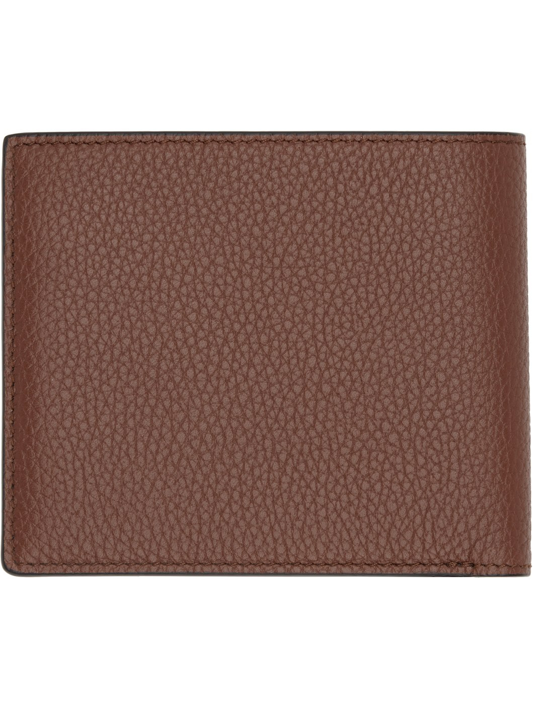 Tan Grain Leather Classic Bifold Wallet - 2