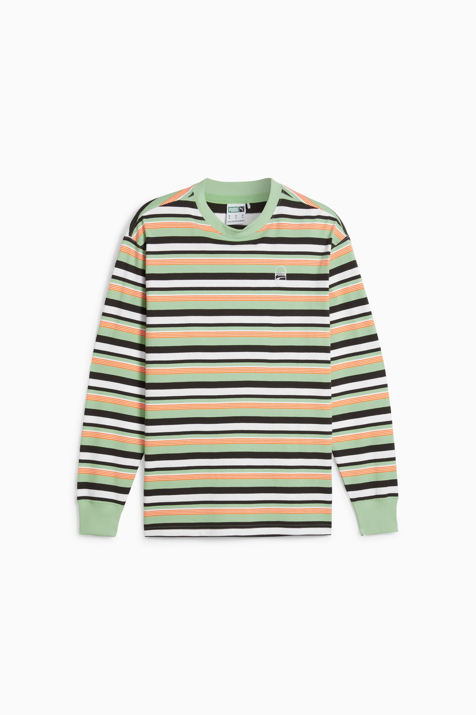 DOWNTOWN 180 Men's Striped Tee - 1