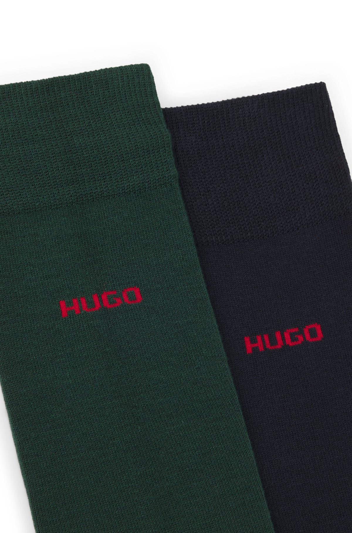 TWO-PACK OF REGULAR-LENGTH SOCKS WITH LOGOS - 2