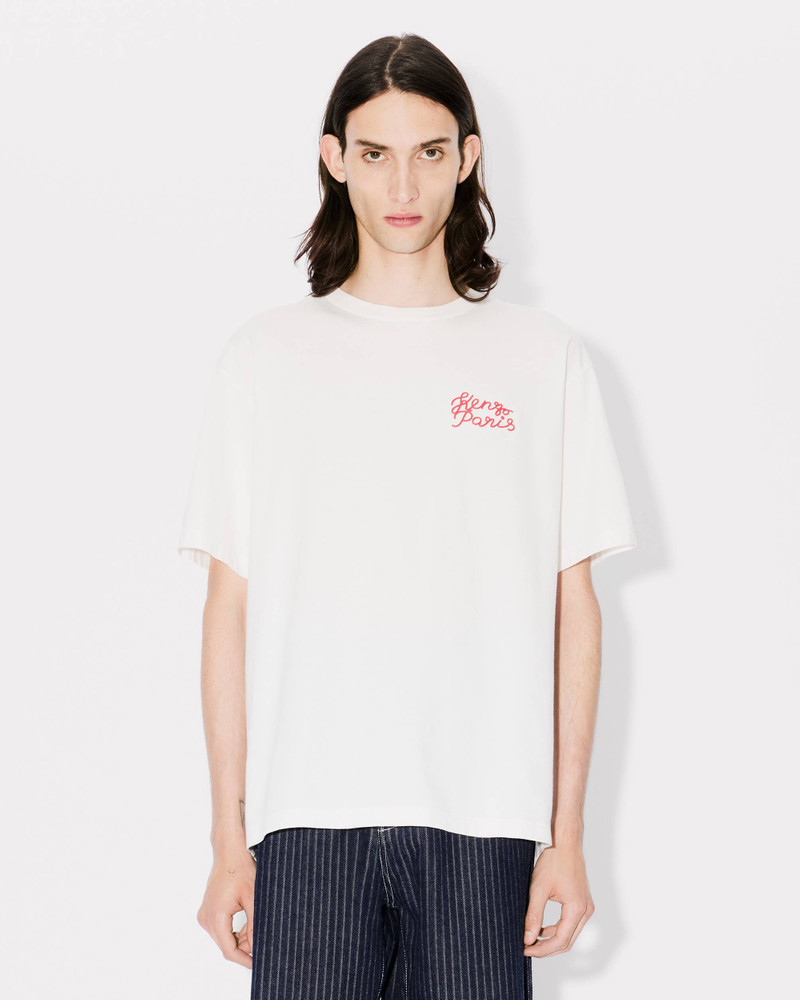 'KENZO Heart' oversized embroidered T-shirt 8