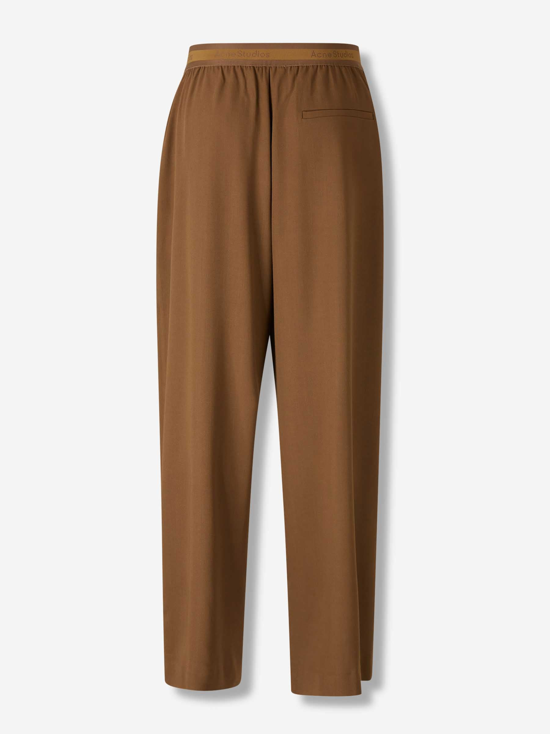 WIDE WOOL TROUSERS - 3