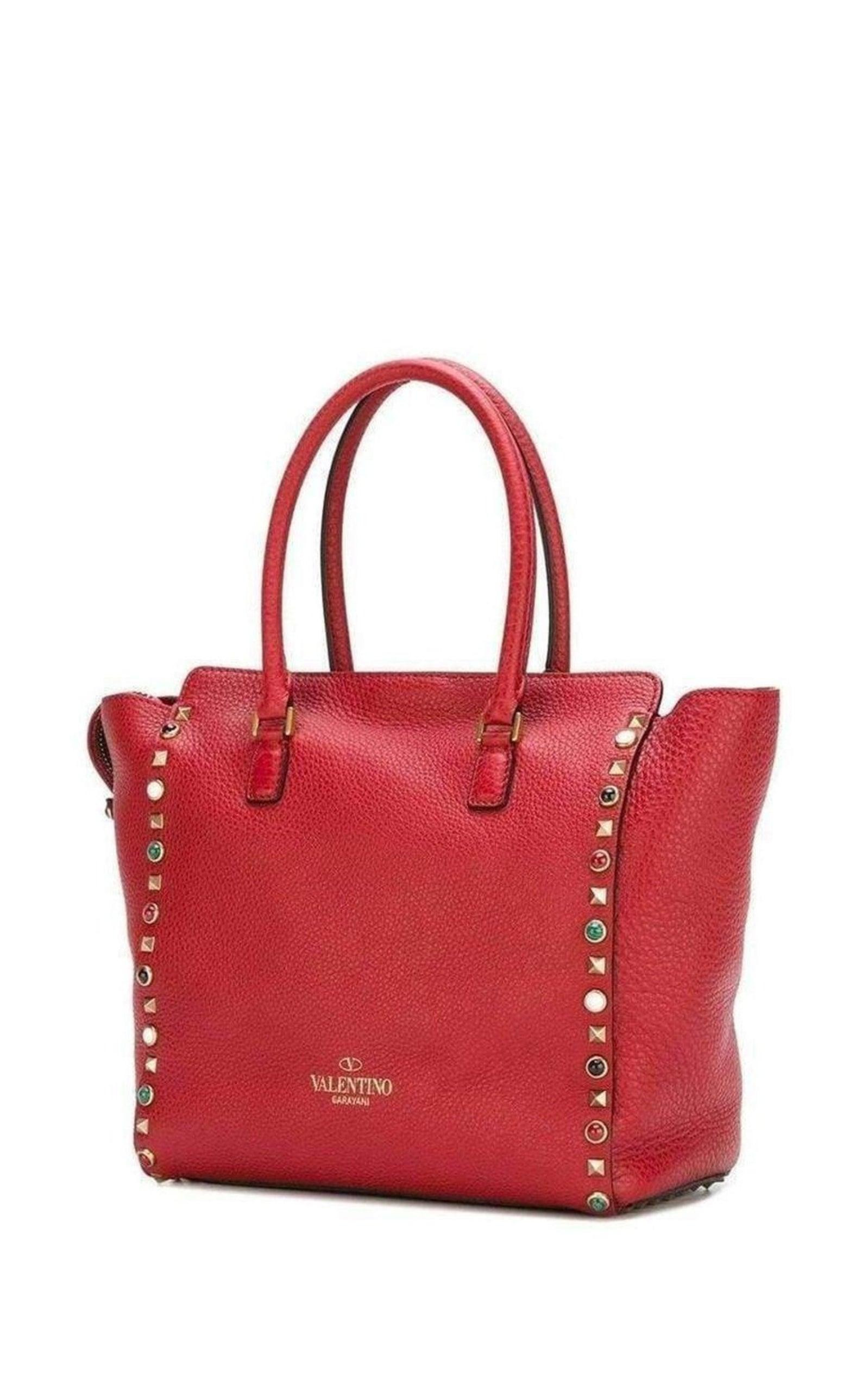 Rockstud Rolling Trapeze Tote Bag - 3