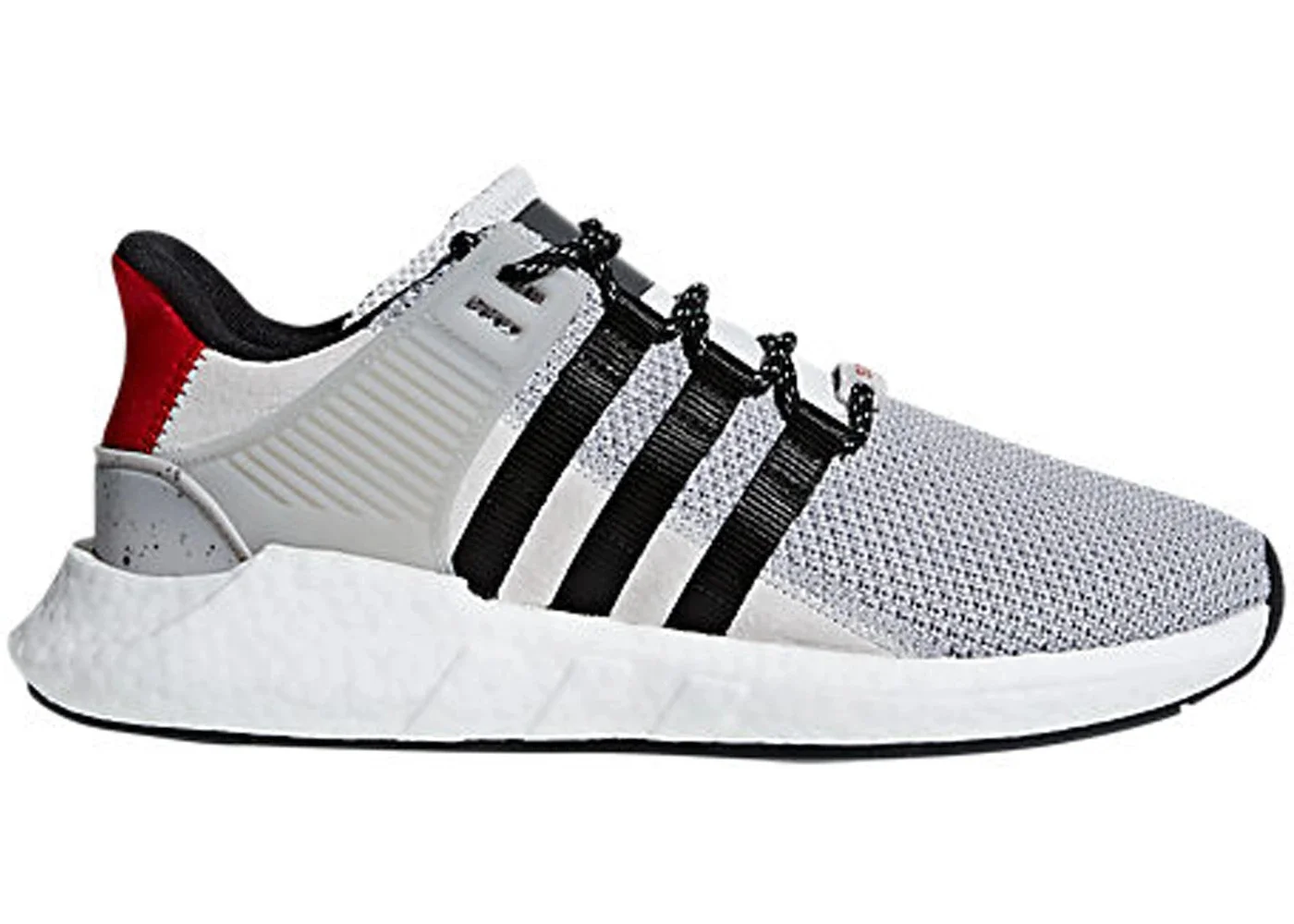 adidas EQT Support 93/17 Grey Black Scarlet - 1