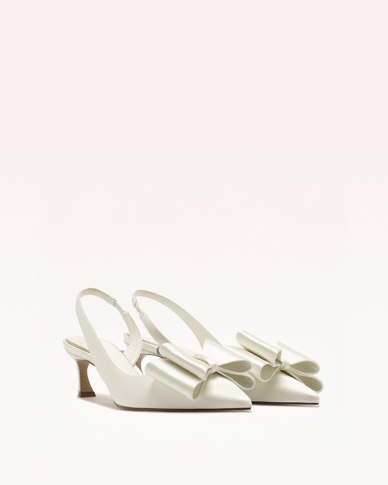 ALEXANDRE BIRMAN ANGIE 50 SATIN PUMP outlook