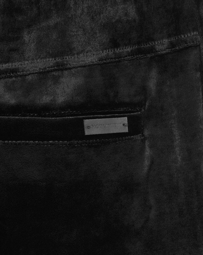 wide-leg sweatpants in velvet jersey 3