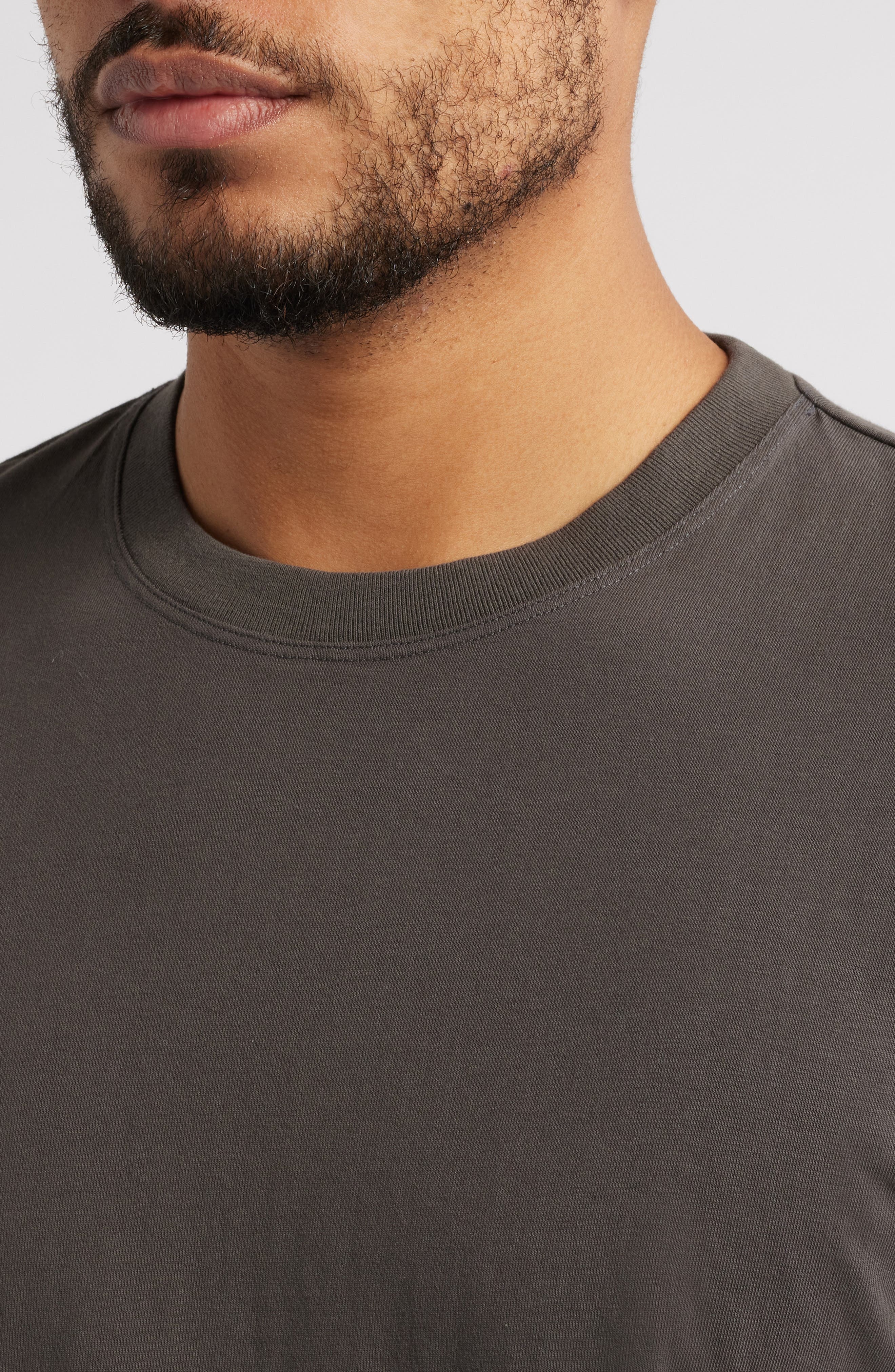 FRAME Logo Cotton T-Shirt in Brown at Nordstrom - 4