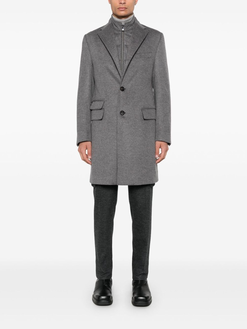 CORNELIANI check-pattern trousers outlook