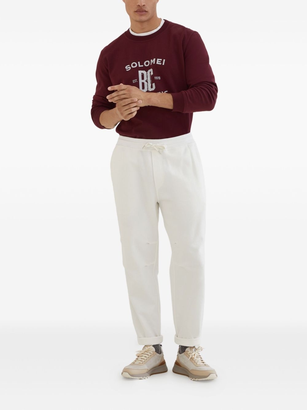 French terry trousers - 2