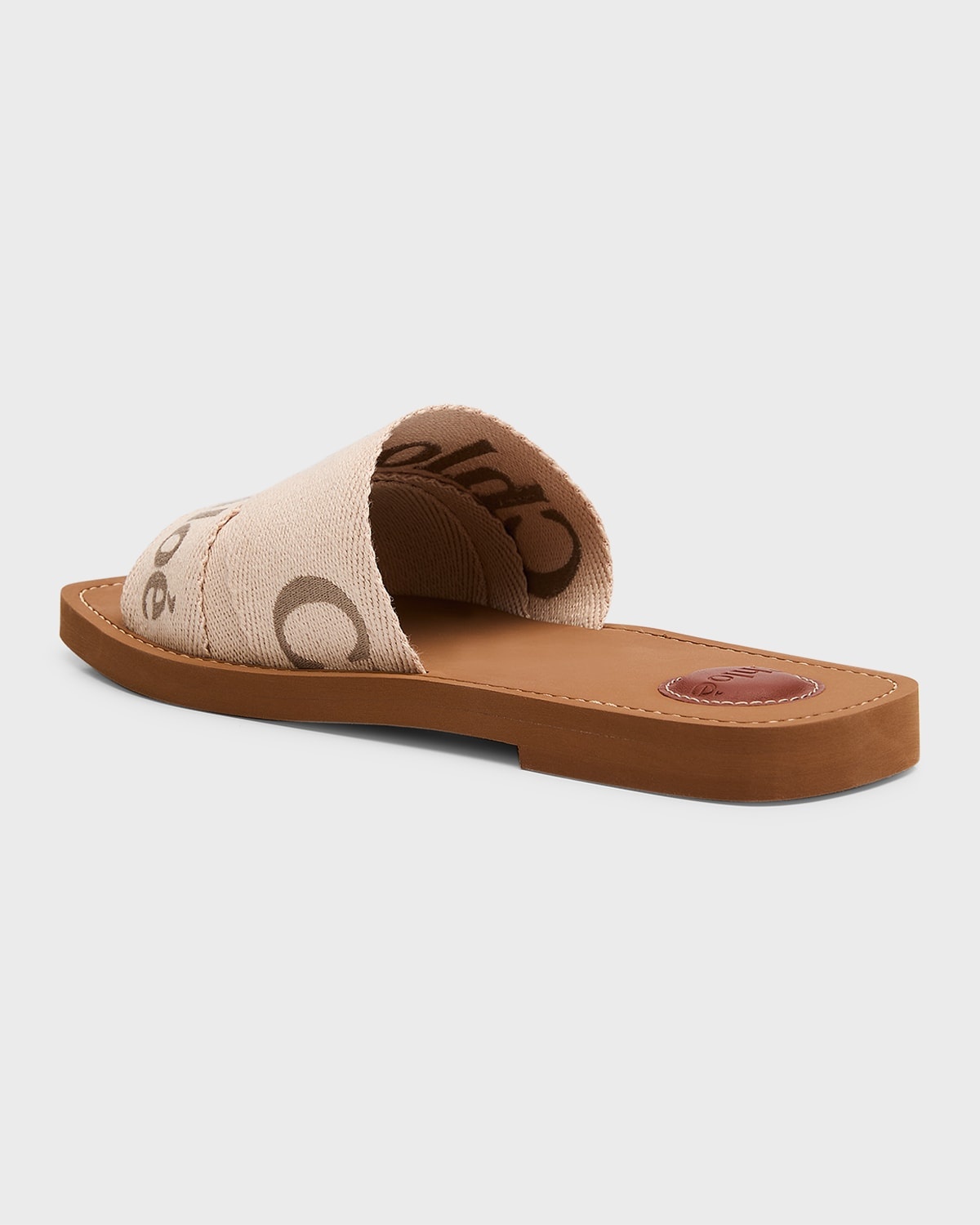 x High Summer Woody Embroidered Logo Flat Sandals - 4