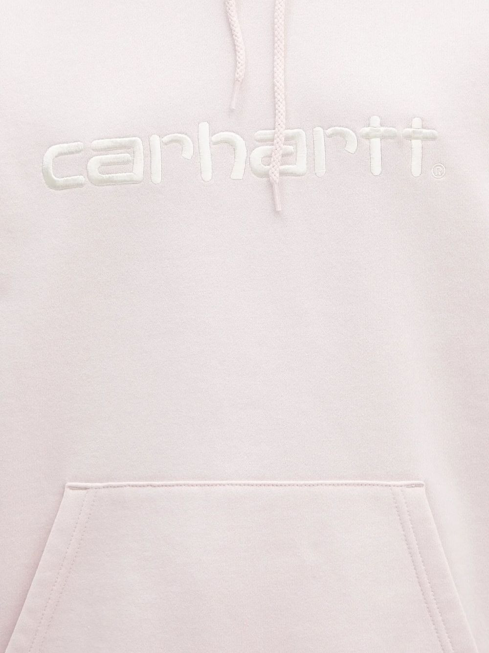 logo-embroidered hoodie - 4