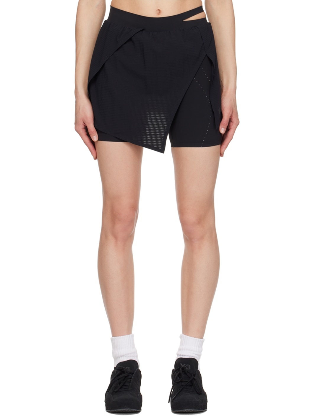 Black Aeroready Skort - 1