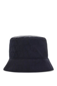 ハット VALENTINO GARAVANI Midnight Blue Felt Bucket Hat Valentino Garavani Midnight Blue Felt Bucket Hat | italist