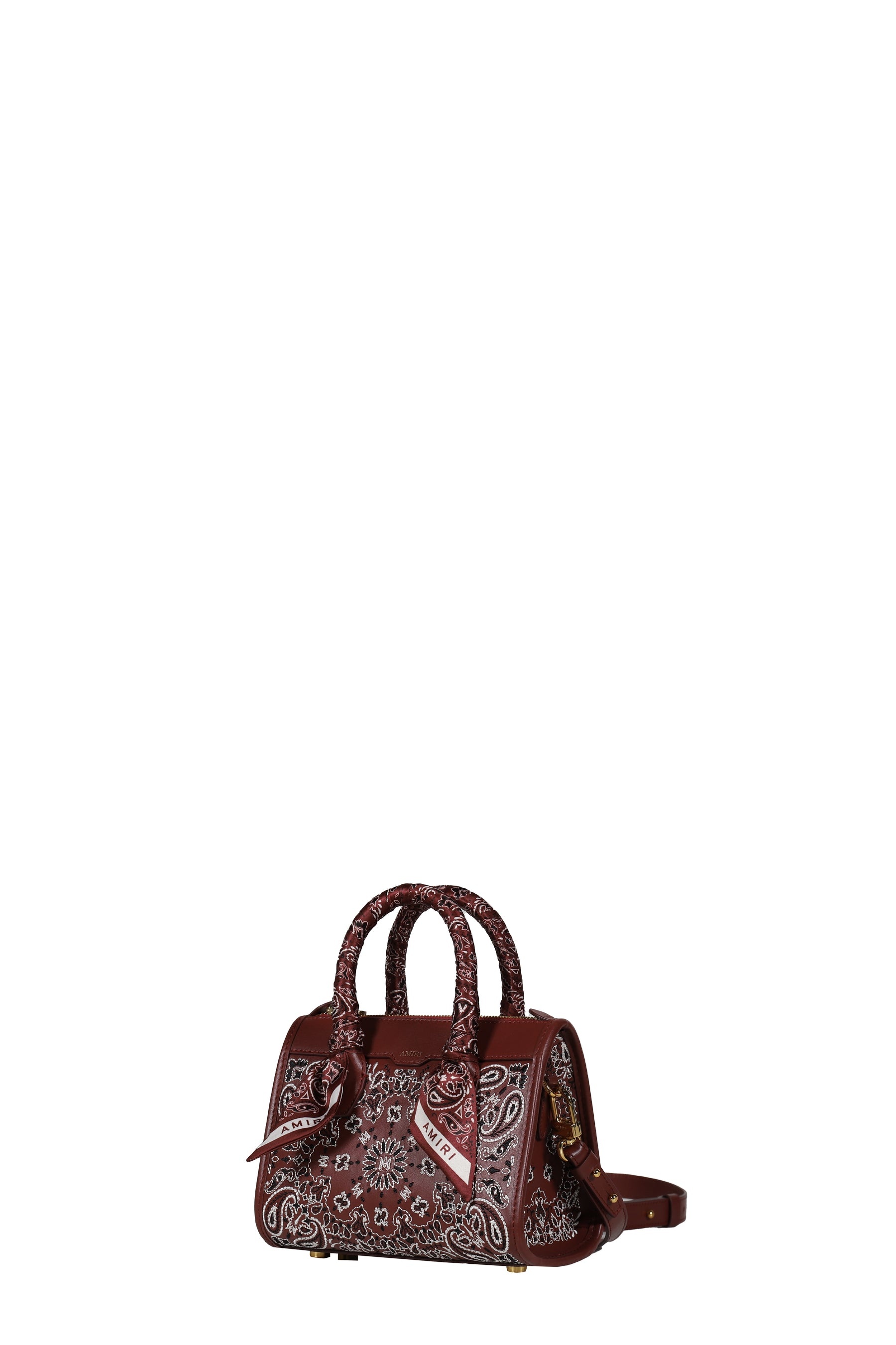 BANDANA MICRO TRIANGLE BAG / DEEP RED - 3