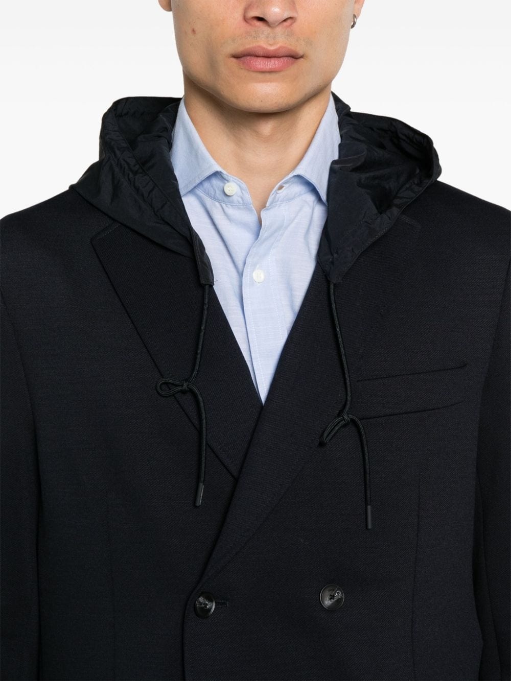 hooded blazer - 5