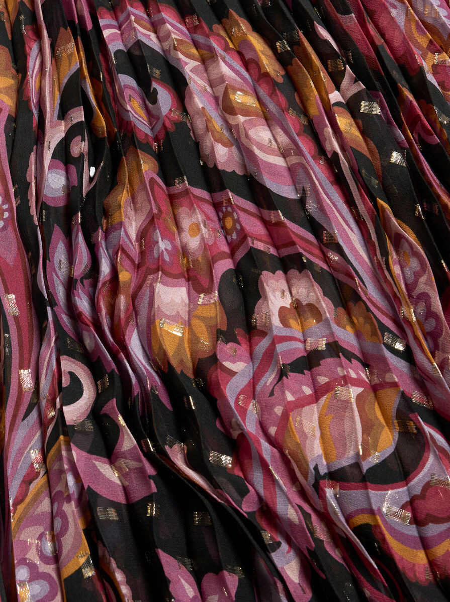 FIL COUPÉ SILK DRESS - 6