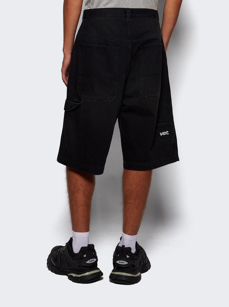 Hip-hop Shorts Vintage Black 4