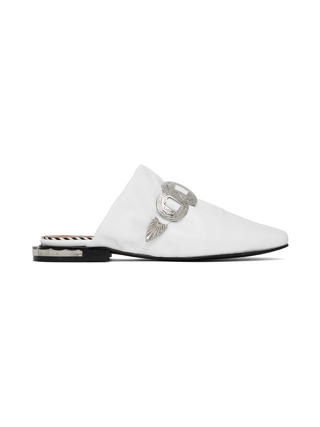 SSENSE Exclusive White Loafers - 1