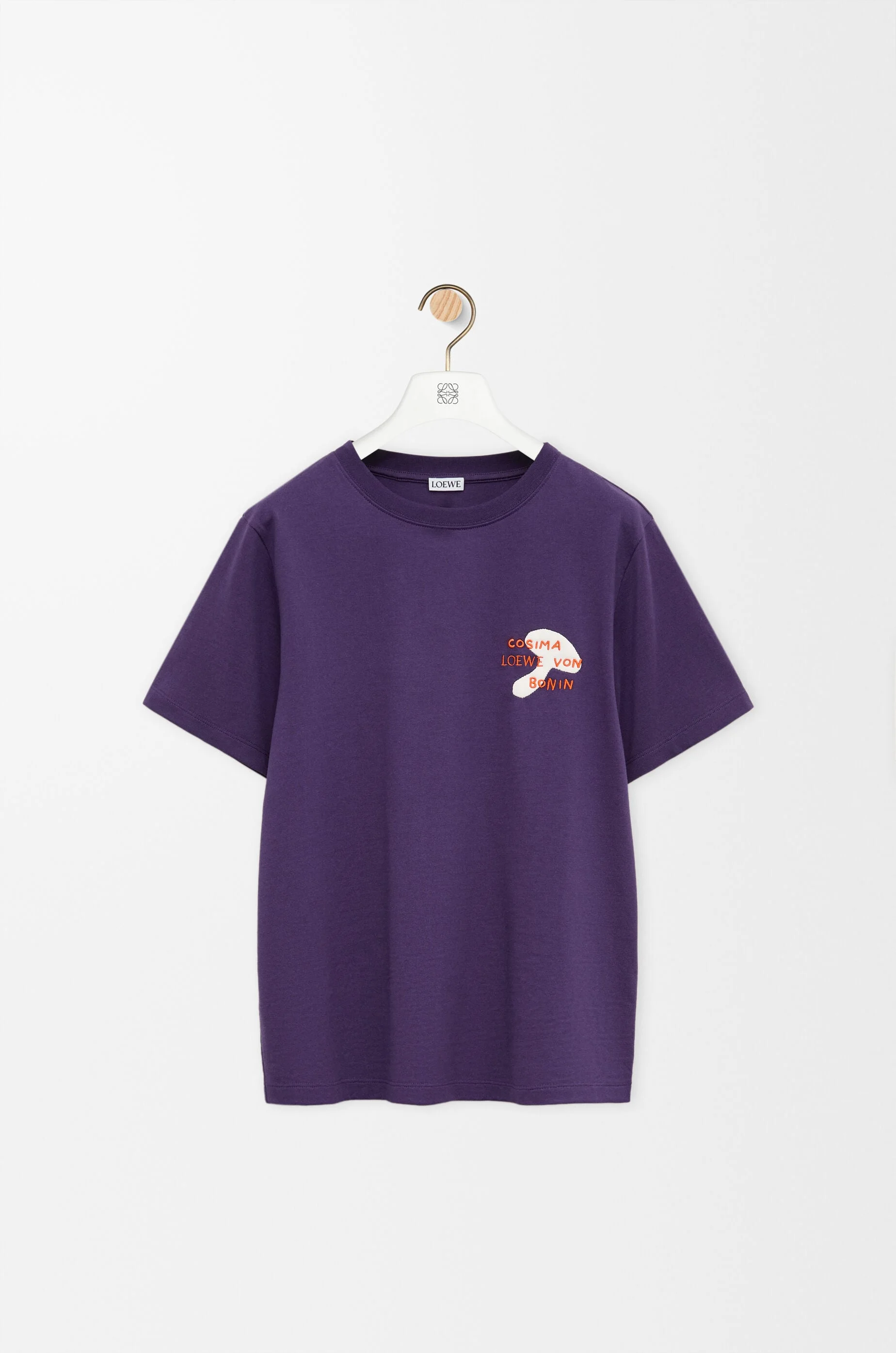 Regular fit T-shirt in cotton - 1