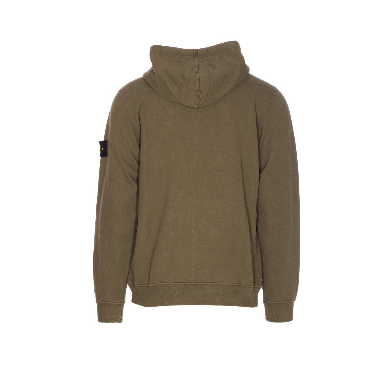 Stone Island Men Logo Zipped Hoodie - 3