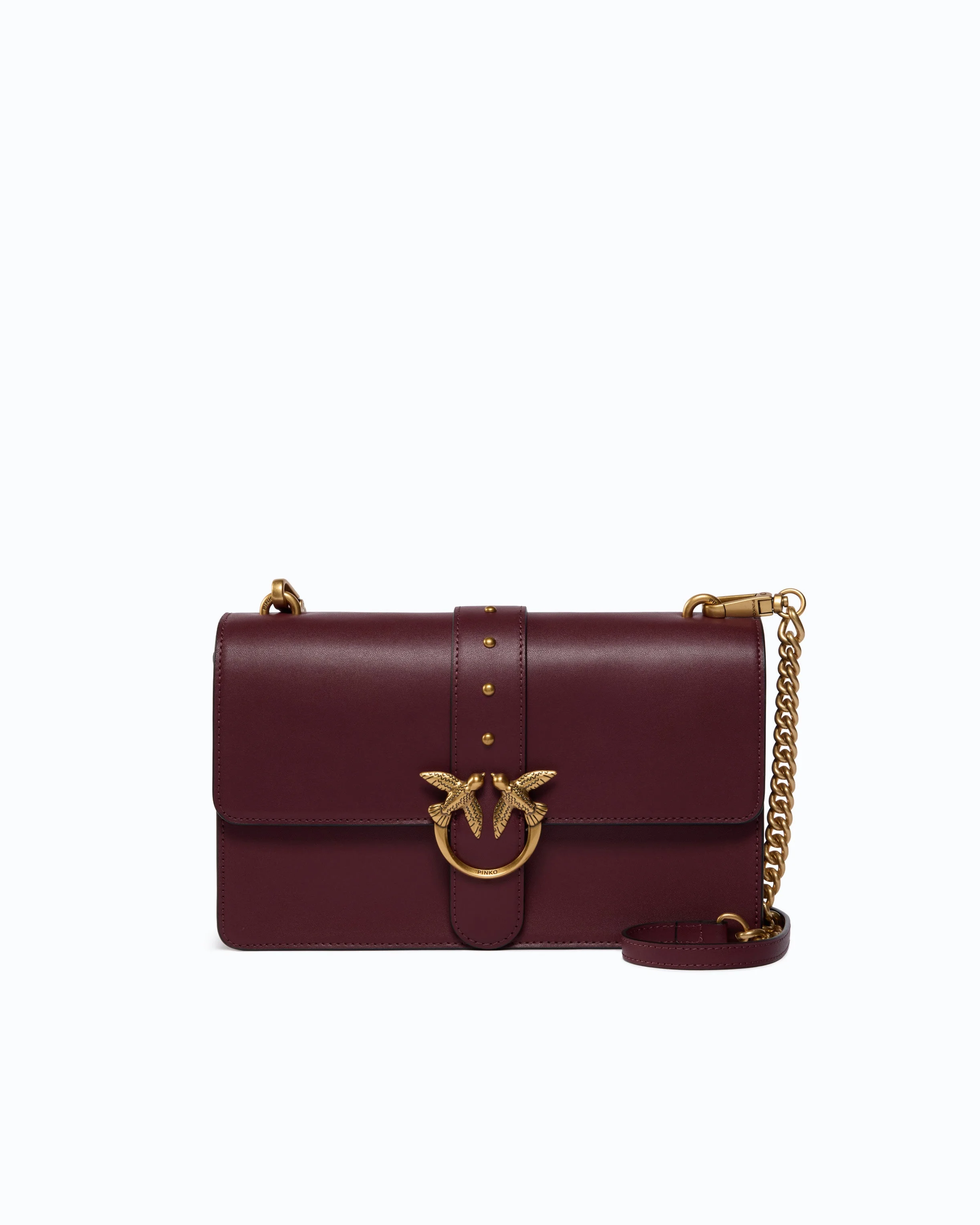 MEDIUM LOVE BAG ONE LEATHER HANDBAG WITH NEW BUCKLE - 1