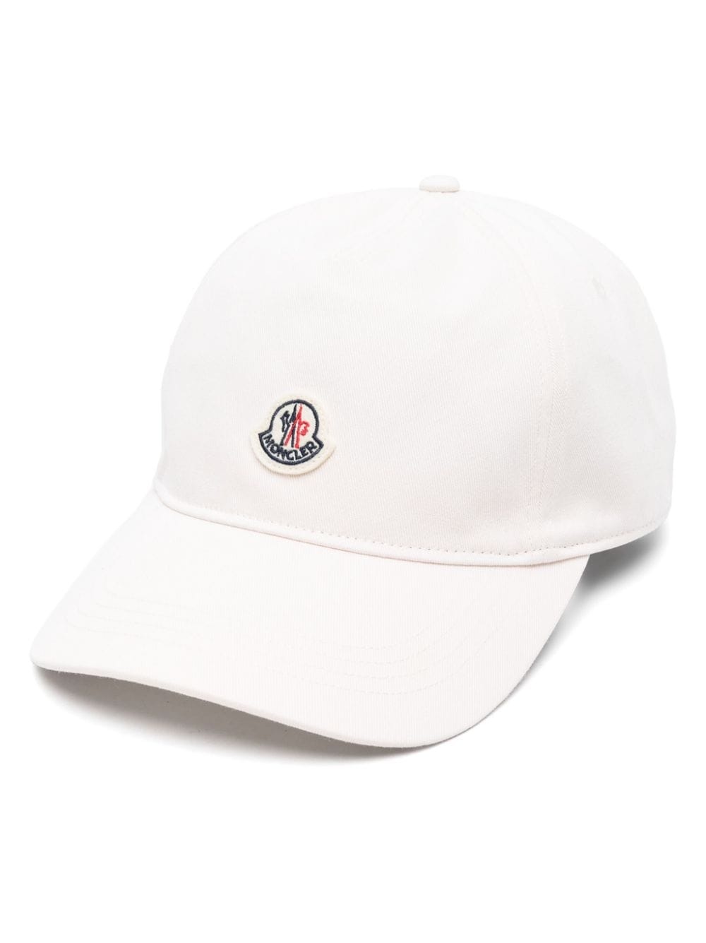 logo-patch cotton baseball hat - 1