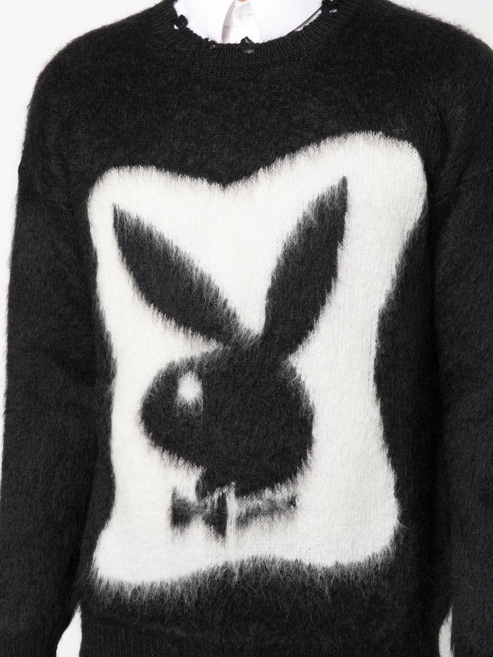 textured Playboy bunny jumper - 5