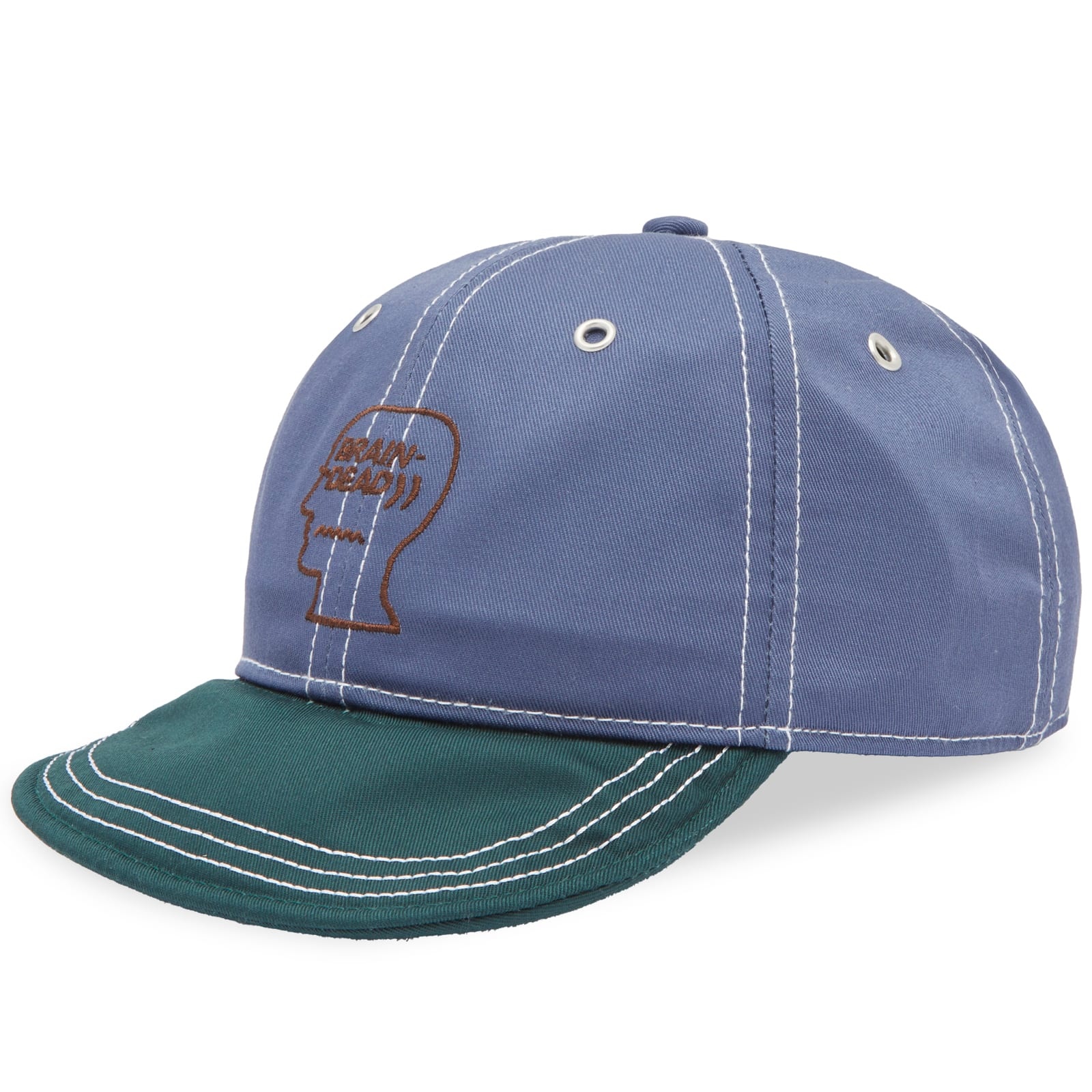 Brain Dead Wire Brim 6 Panel Cap - 1