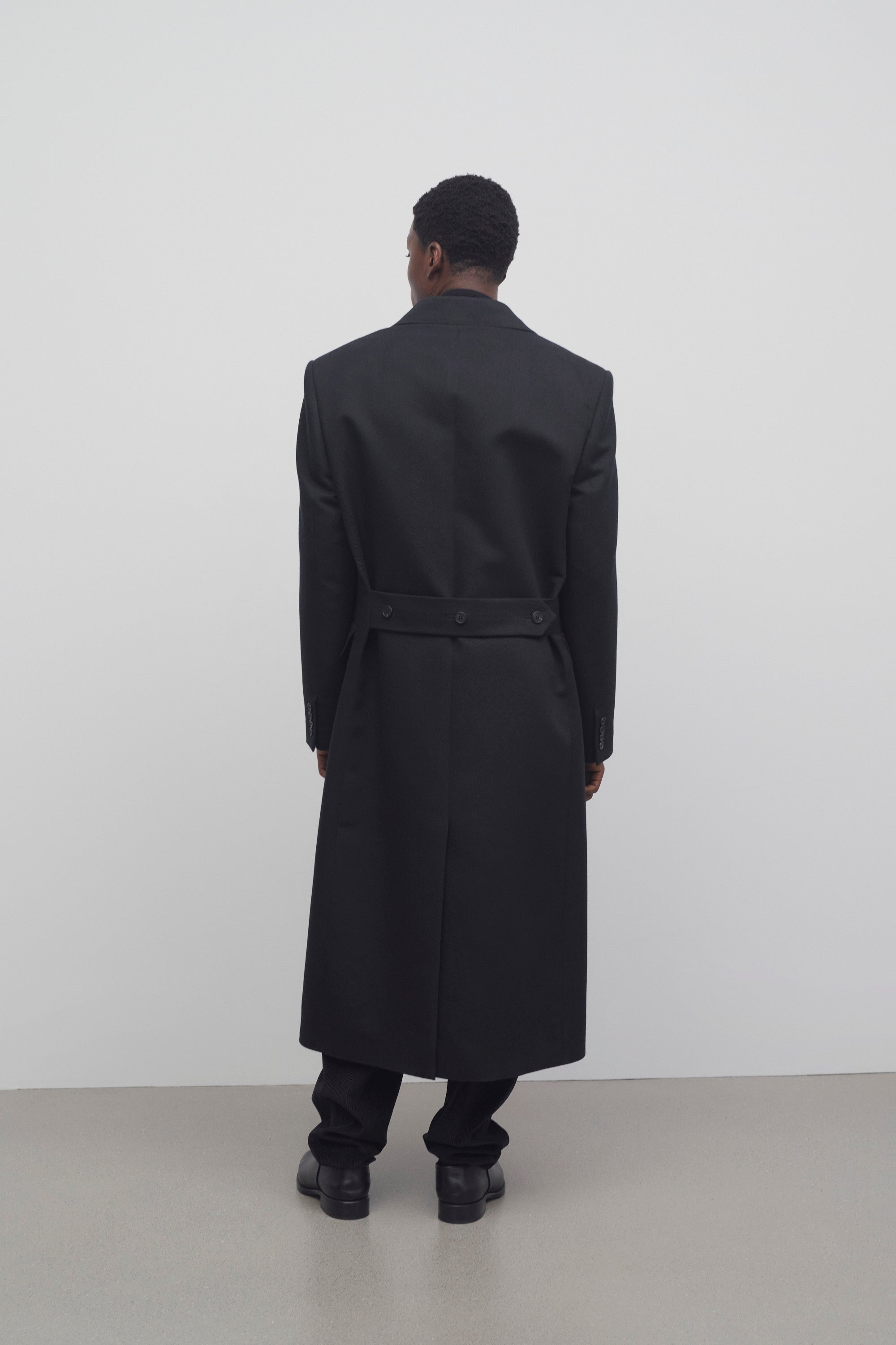 Velasco Coat in Wool and Nylon - 5